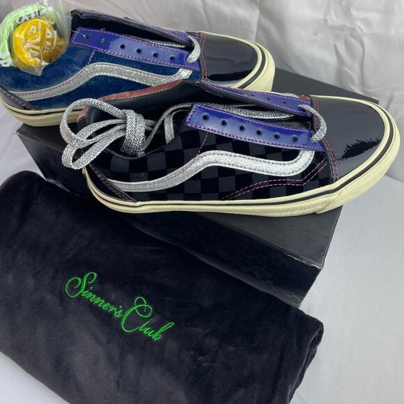 Vans Og Old Skool Lx (Sinner’s sclb)VN0A38FW03E,Men’s Sz US 4, Women's Sz US 5.5 - Picture 4 of 16